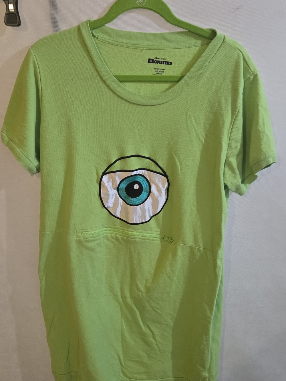 Mike Wazowski Lime Green Tunic Top